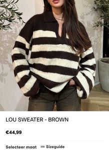 Striped Knit Sweater