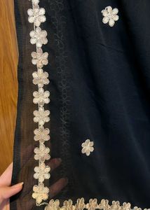 Elegant Black Dupatta