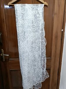 Cut Work Embroidery Dupatta