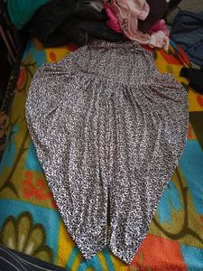 Printed tulip salwar