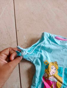Cute Disney Princess Girls Top