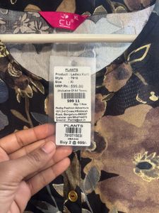 Floral Print Kurta