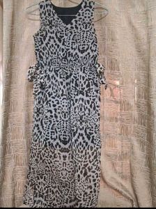 Leopard Print Maxi Dress