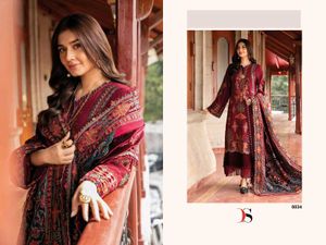 Pakistani Heavy Work Unstitched Dress Material