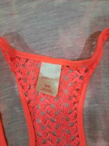 Coral Crochet Cover Up