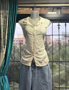 Striped Sleeveless Top