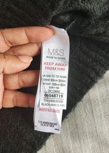 M&amp;S Heart Pullover Size 36