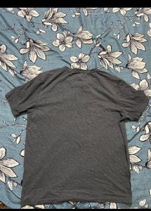 Ajile by Pantaloons Men Charcoal GreyTypographyPr