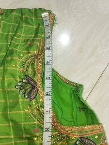 Green Colour Blouse