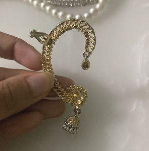 Indian Style Ear Cuffs Sparkling Gold &amp; Silver