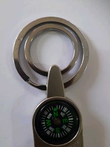 Compass Key Ring