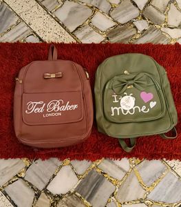 2 BACKPACK WITH TAG