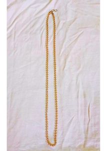 Gold Toned Beaded Necklace
