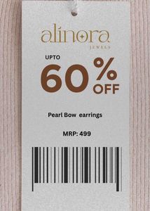 Pearl Bow Earrings