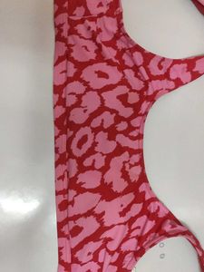 Pink Leopard Sports Bra