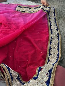 Elegant Pink Saree
