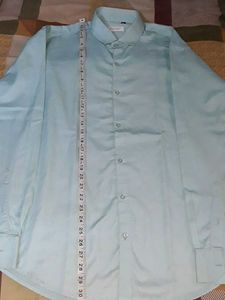 Zara Man Light Green Shirt