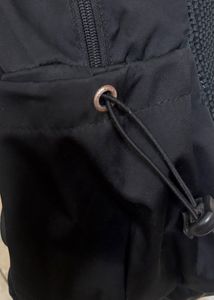 Black korean backpack
