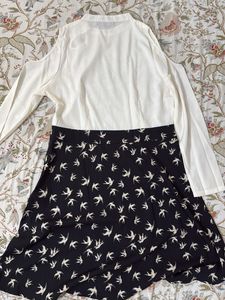 Unique Bird Print Dress