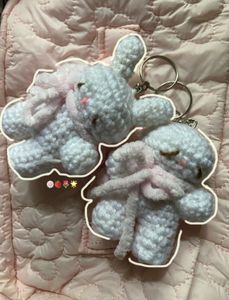 Crochet keychain