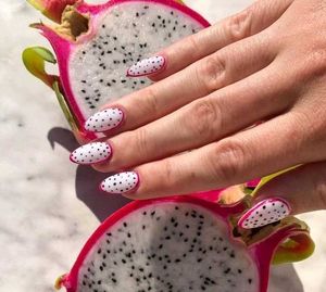 🥝 Kiwi And Dragon Food Handmade Press Ons 💅