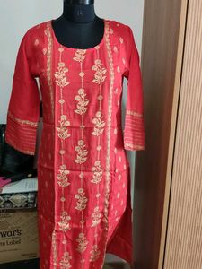 Elegant Red Kurta
