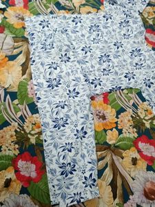 Floral Print Pure Cotton Night Set