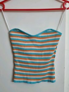 Striped Tube Top