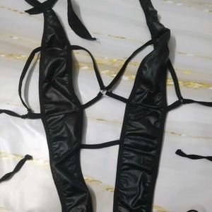 333 Sexy Black One-Piece Swimsuit