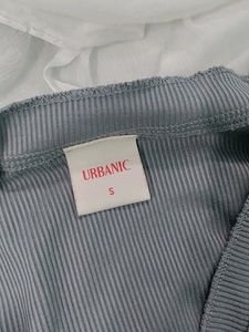 Urbanic Gray Crop Top