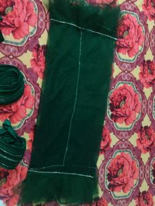 Emerald Green Lehenga Choli Set