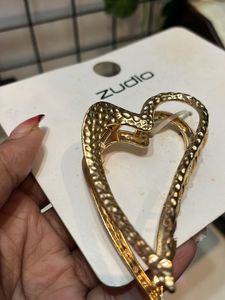 Golden Pinteresty Hair Claw Clip For Women