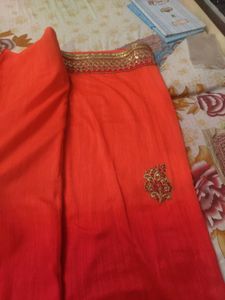 Silk Heavy  Partywear Gottapatti Elegant Saree