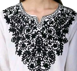 BRAND NEW EMBROIDERY SHORT KURTI