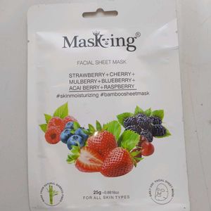 FACIAL SHEET MASK Pack Of 3