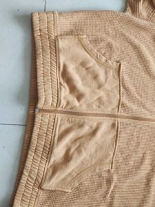 Cozy Brown Knit Jacket