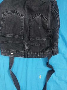 Denim Shorts Made Handbag