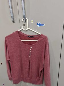Casual Top with Buttons