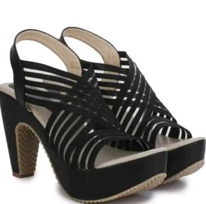 Black Platform Heels