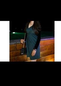 Glittery Green Dress