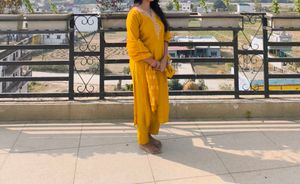 Elegant Yellow Kurta Set