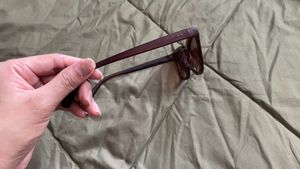 Brown Square Framed Sunglasses
