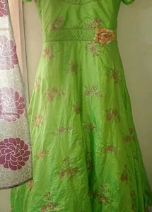 Embroidery Gown For Party
