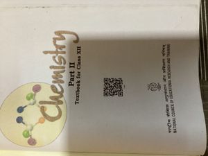 Chemistry Textbook Class XII NCERT