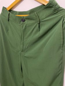 Green Wide Leg Pants