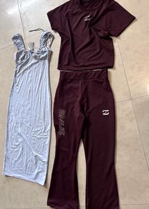 H&M Bodycon Dress And Gym wear Set