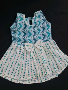 1 And 2 year Pack Of 3 Frock For Baby Girl