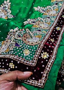 Very Beautiful Heavy Work 😍 Saree