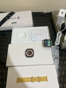 Watch 8 Ultra 45MM Apple Logo With Wireless Charge