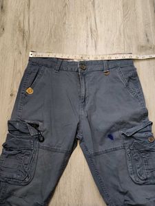 Sc9737 Shafin Cargo Jeans Waist 30